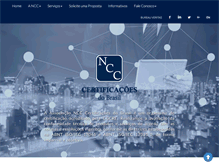 Tablet Screenshot of ncc.org.br