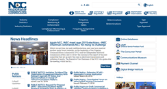 Desktop Screenshot of ncc.gov.ng